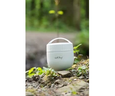 Vialli Design Termos su pojemnikiem i łyżką 680 ml Fuori balta 30282
