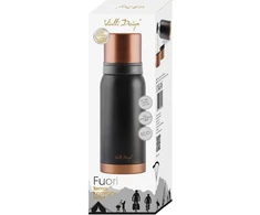 Vialli Design Termos turistinis Fuori 1 l Juodas