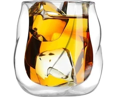 Vialli Design Whisky stiklas su dviguba sienele Enzo 320 ml 8487