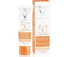 Vichy Ideal Soleil Stain Protector 3 In 1 Spf50 kremas apsaugantis odą nuo fotosenėjimo 50ml