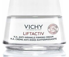 Vichy Liftactiv H.A. Anti-Wrinkle Firming Kreminis dieninis kremas nuo raukšlių visiems odos tipams be kvapiklių, 50 ml