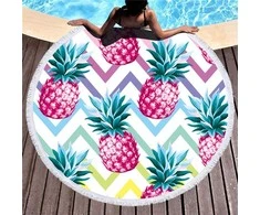 Bq50D Paplūdimio rankšluostis Victoria Fashion Ananas, 150 cm