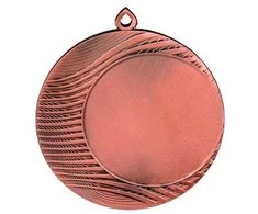 Detal Bendras bronzos medalis su vieta emblemai 50 mm - plieno medalis