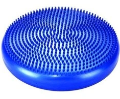 Enero Pripučiama balansinė pusiausvyros pagalvėlė su pompa Victoria Sport 33 cm, mėlyna