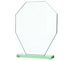 Victoria Sport Figurine Glass trofėjus su LuxorJet spalvingu spaudiniu