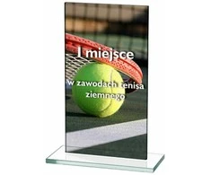 Victoria Sport Glass trofėjus su LuxorJet spalvotu spaudiniu