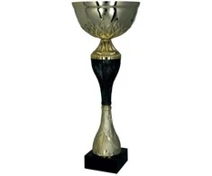 Victoria Sport Gold ir juodo metalo puodelis