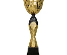 Victoria Sport Gold ir juodo metalo puodelis