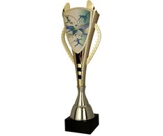 Victoria Sport Gold plastikinis puodelis - ATHLETICS