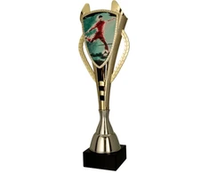 Victoria Sport Gold plastikinis puodelis - FUTBOLIS