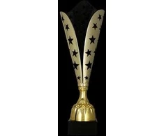 Victoria Sport Metal taurė auksinė - juoda
