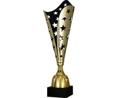 Victoria Sport Metal taurė auksinė - juoda