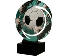 Victoria Sport Metal trofėjus su marmuriniu pagrindu - Futbolas