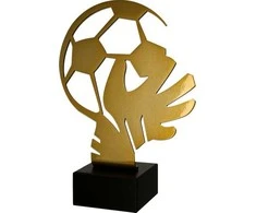 Victoria Sport Metal trofėjus su marmuriniu pagrindu - Futbolininkai