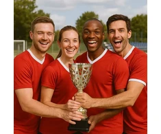 Victoria Sport Metalinė taurė, auksas ir sidabras
