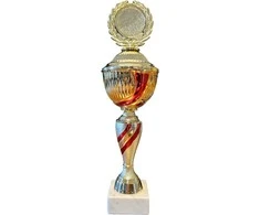 Victoria Sport Plastic Cup auksinis - raudonas