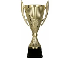 Victoria Sport Cup plastikinis auksinis ORSONA