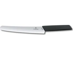 Victorinox Swiss Modern duonos peilis juodas 22 cm