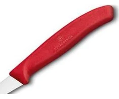 Victorinox Lenktas daržovių peilis, ilgis 60/162 mm - raudona