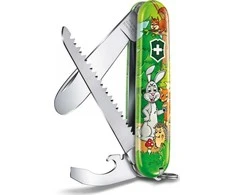 Victorinox Mano pirmasis Victorinox Vaikiškas kišeninių peilių rinkinys, gyvūnų leidimas, Hopsi triušis 0.2373.E2