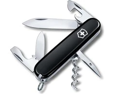 Šveicarija Victorinox Spartan juodas peilis