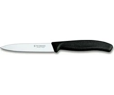 Victorinox Daržovių peilis lygus ilgis 100/212 mm - juoda