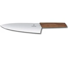 Victorinox Šveicarijos modernus raižybos peilis, riešutmedžio mediena 20