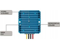 Įtampos keitiklis DC/DC 24V:12V 10A (120W) Orion, galvaniškai ne izoliuotas, IP67, Victron Energy