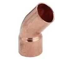 Viega 45° alkūninis 1 flanšo 42 mm lituotas (110338)