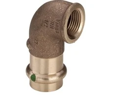 Viega Kelio 22 mm x GW 3 / 4 "SanPRESS iš SC- CONTUR - 283711
