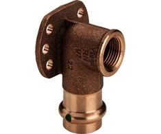 Viega Sieninis kelias 15mm x 1 / 2 "bronza (107345)