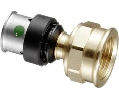 Viega Pereinamoji jungtis GW 16 x 3/4 ruda / blizgi