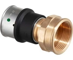 Viega Pereinamoji jungtis GW 16 x 3/4 ruda / blizgi