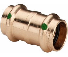 Viega Sanpress Muffer 18mm - Press fittings.