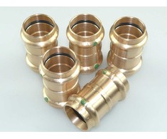 Viega Sanpress Muffer 22mm - Press fittings.