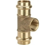Viega 18mm x 1 / 2 "x 18mm rudos (281 359)