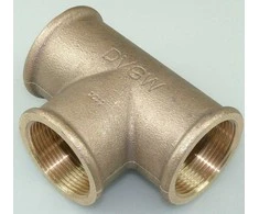 Viega T-stykke 2" rødgods