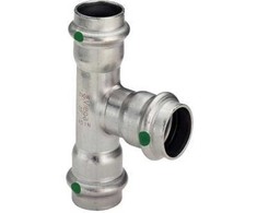 Viega Trójnik SC-Contur 18x18x18mm nerūdijantis plienas - 435868