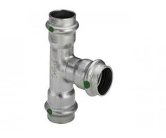Viega Trójnik su SC 22x22x22mm nerūdijantis plienas - 435875