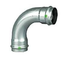 Viega Łuk 90° su SC Ø=22mm nerūdijantis plienas - 435653