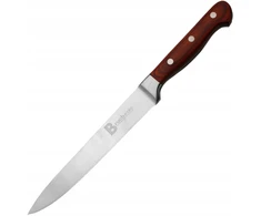 Viengubas virtuvinis peilis daržovėms pjaustyti, 20 cm, plieno, aštrus BRUNBESTE BB-3764