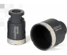 Grąžtas MONTOLIT DRILLING CROWN DRY / WET MONDRILLO Juodas fi 8mm