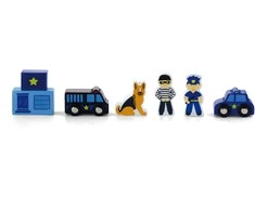 „Viga“ figūros rinkinys - policija - eilės aksesuarai