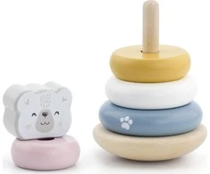 Viga Toys Edukacinė piramidė - Baltasis lokys B. VIGA