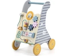 Viga Toys Vaikiškas Edukacinis Pchachas - Medinis Kelių Žaislas su Formų Atitikimo Funkcija