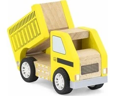 Viga Toys Viga medinis geltonasis sunkvežimis