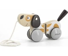 Viga Toys „Viga Polarb“ medinis šuo traukti