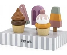 Viga Toys Medinių ledų rinkinys VIGA PolarB