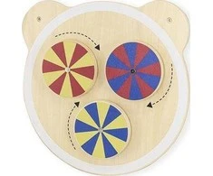 Viga Toys Medinė spalvų Montessori lenta VIGA
