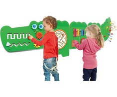 Viga Toys Edukacinis Sensorinis Krokodilas Viga Sensory